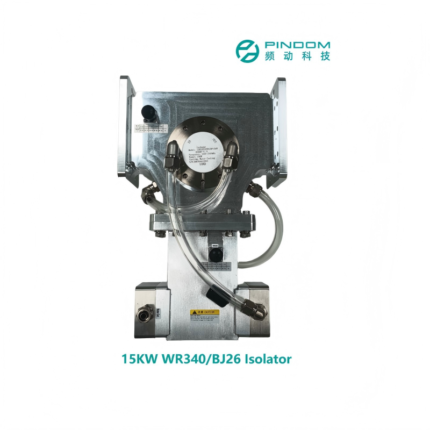15KW Water Cooled Microwave Isolator Circulator BJ26 WR340 With Dummy Load for Industrial Microwave Heating System